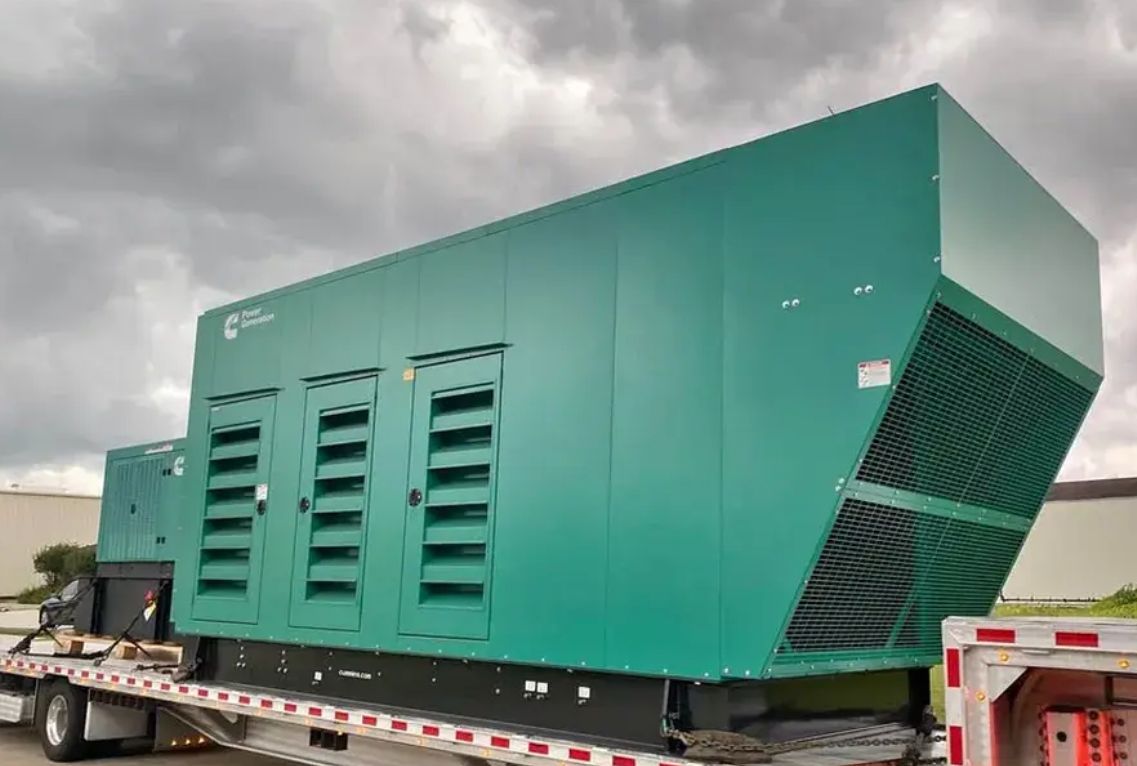 Industrial diesel generator